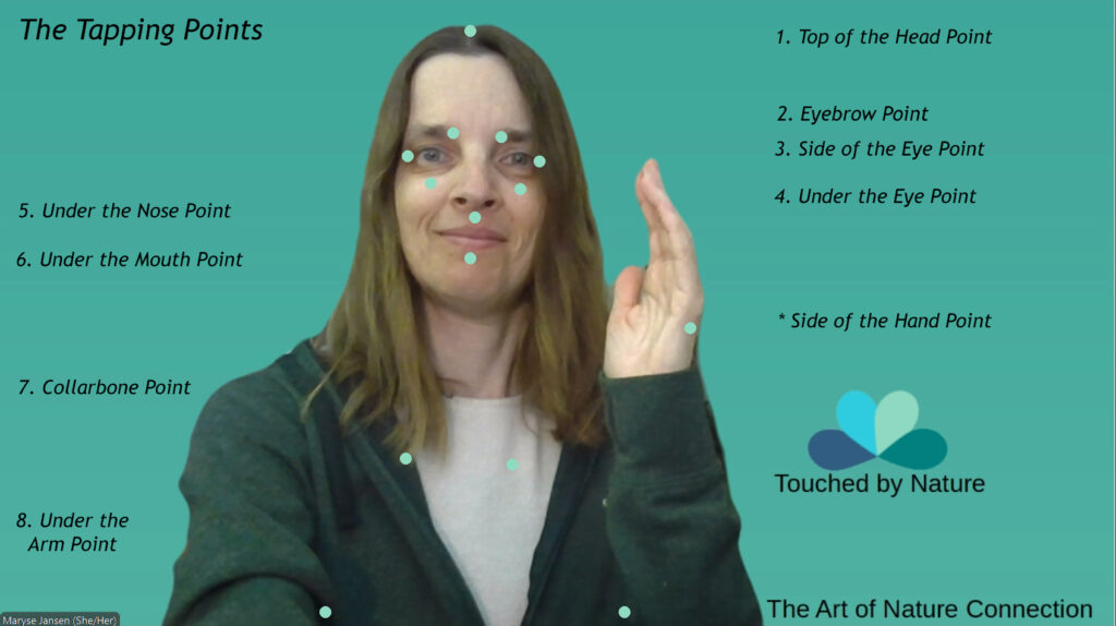 Clinical EFT: The Tapping Points Image Maryse Jansen Touched by Nature