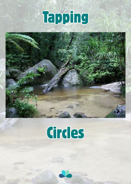 Tapping Circles - Free Course - image Serenity by Maryse Jansen - Touched by Nature